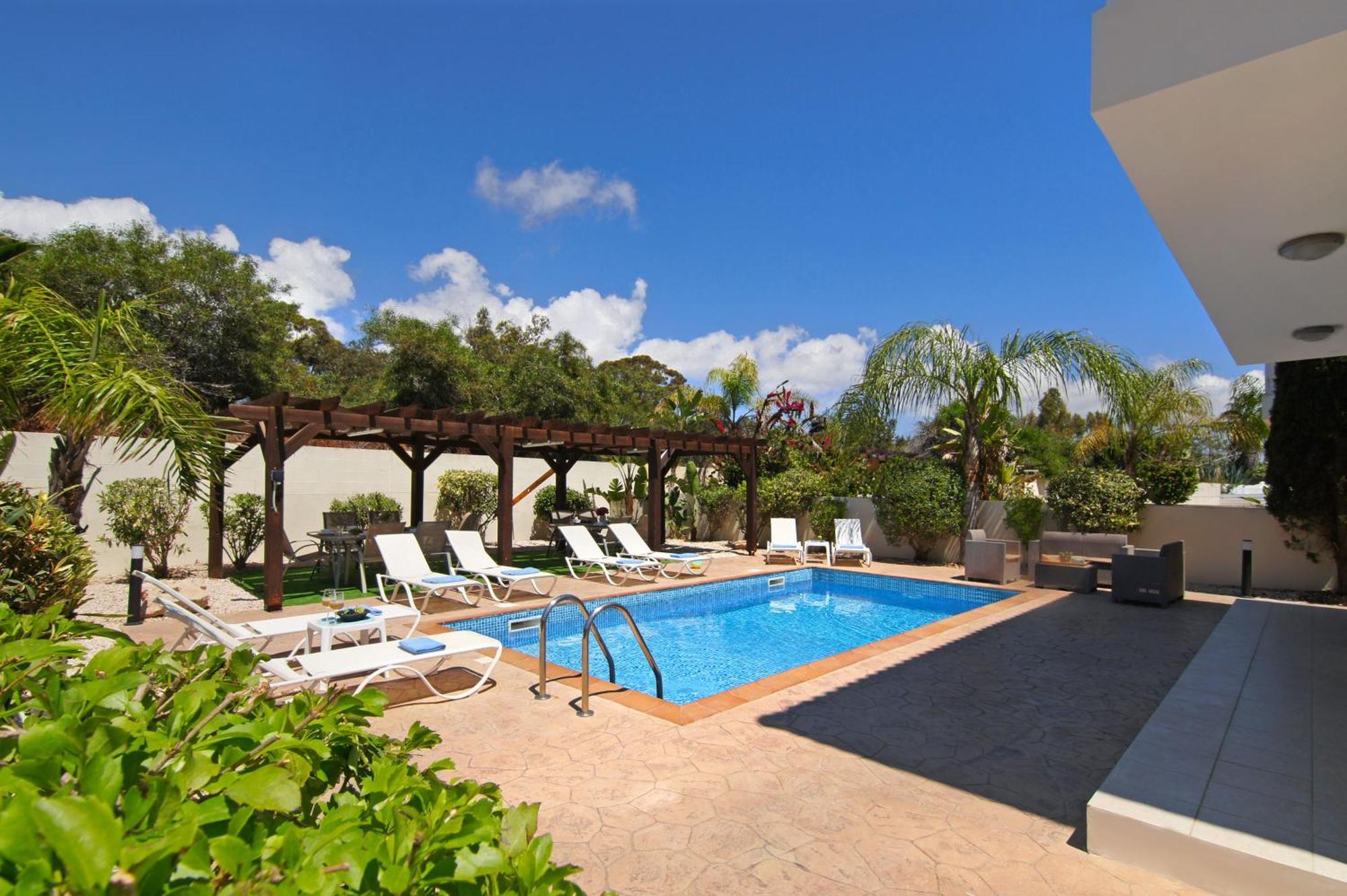 Nissi Adamite Villa Agia Napa Exterior foto